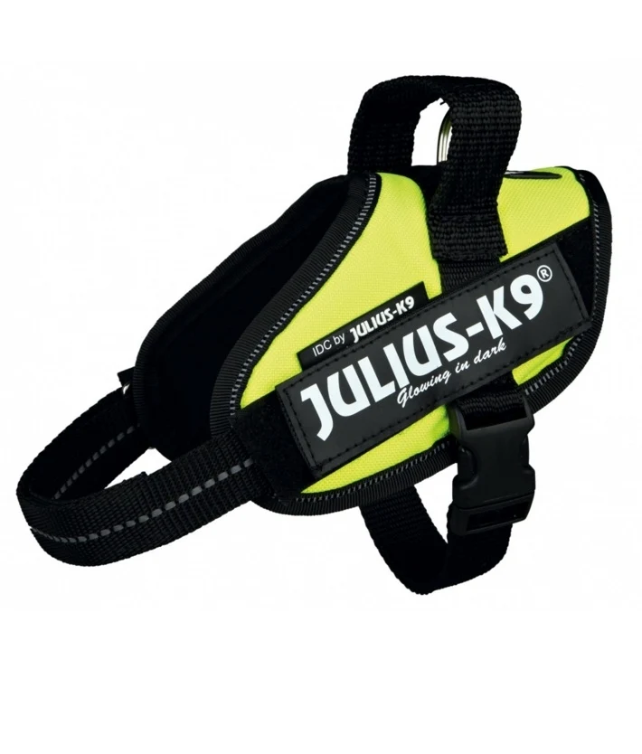 Julius-K9 IDC Neon Green Power Harness for Dogs