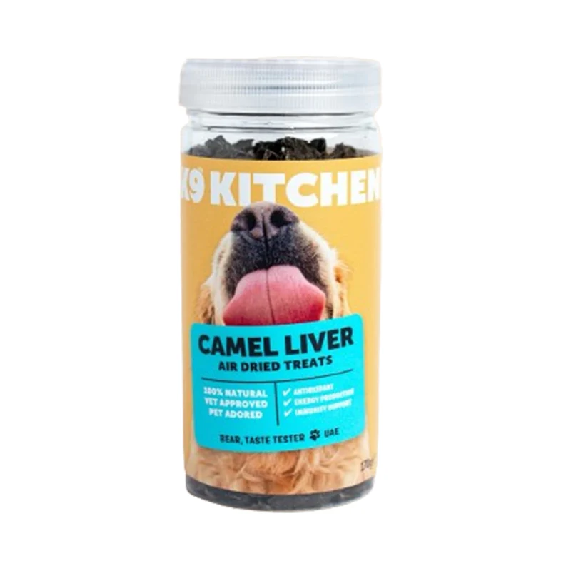 The K9 Kitchen Camel Liver Air Dried Dog Treats