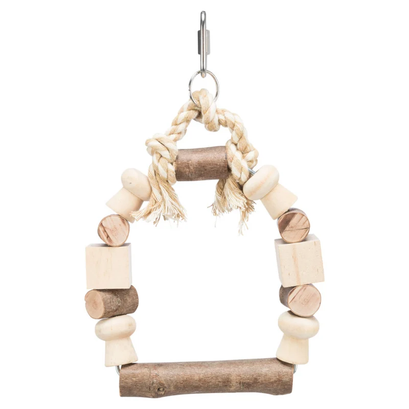 Trixie Wooden Arch Swing Perch for Birds