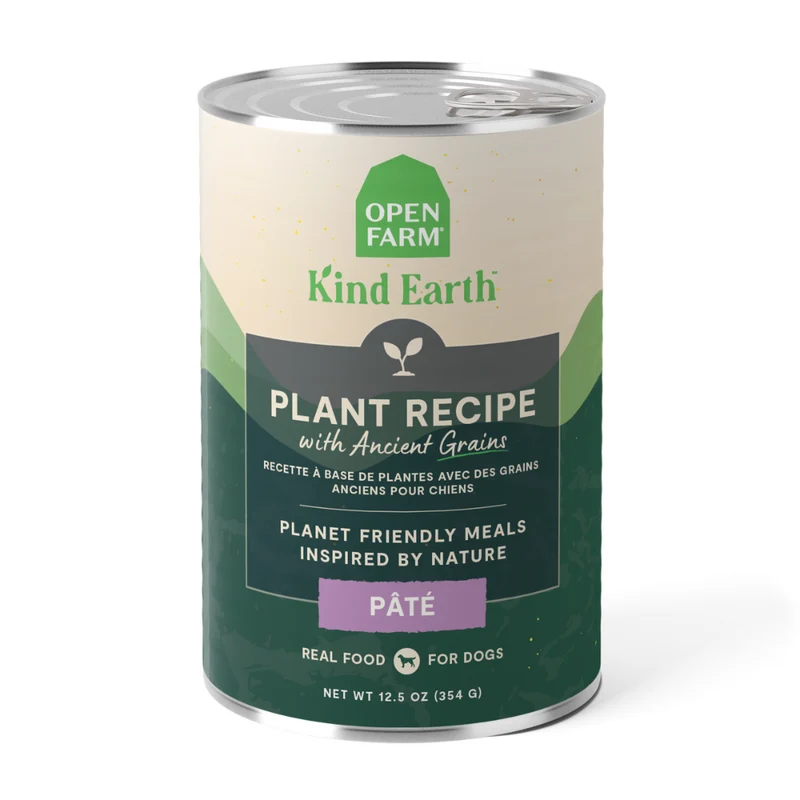 Open Farm Kind Earth Plant-Based Recipe Wet Dog Food In Can 354G