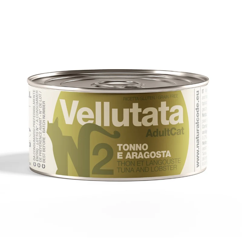Natural Code 2 Creamy Tuna & Lobster Veloutè Wet Cat Food 85G