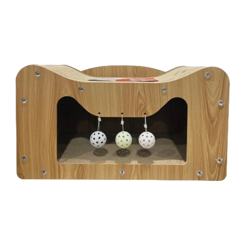 Thunder Paws Agate Cat Cardboard Scratcher 55x30x30cm