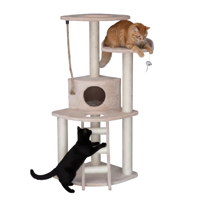 Thunder Paws Jun Cat Tree House 122cm 55x55x122cm