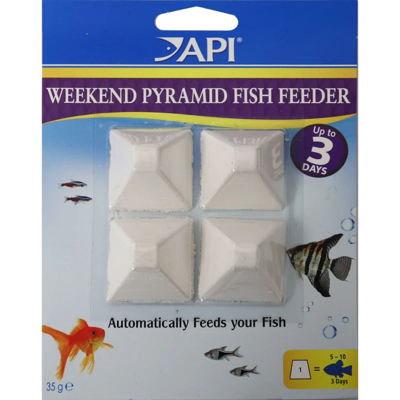 API Weekend Pyramid Fish Feeder - 3 Days
