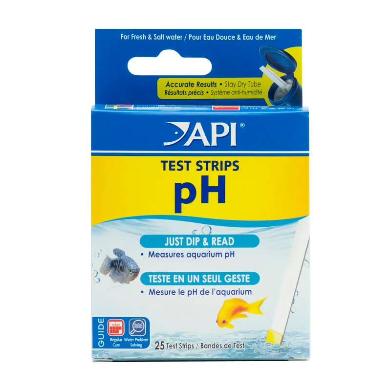 API Aquarium pH Test Strips 25pcs