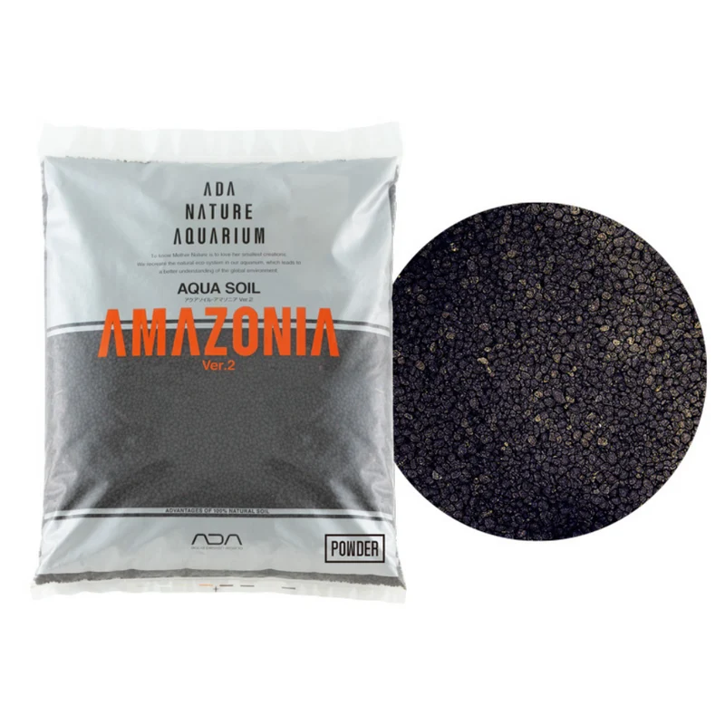 ADA Aqua Soil Amazonia Version 2 Powder Type Aquarium Soil Bed 3L