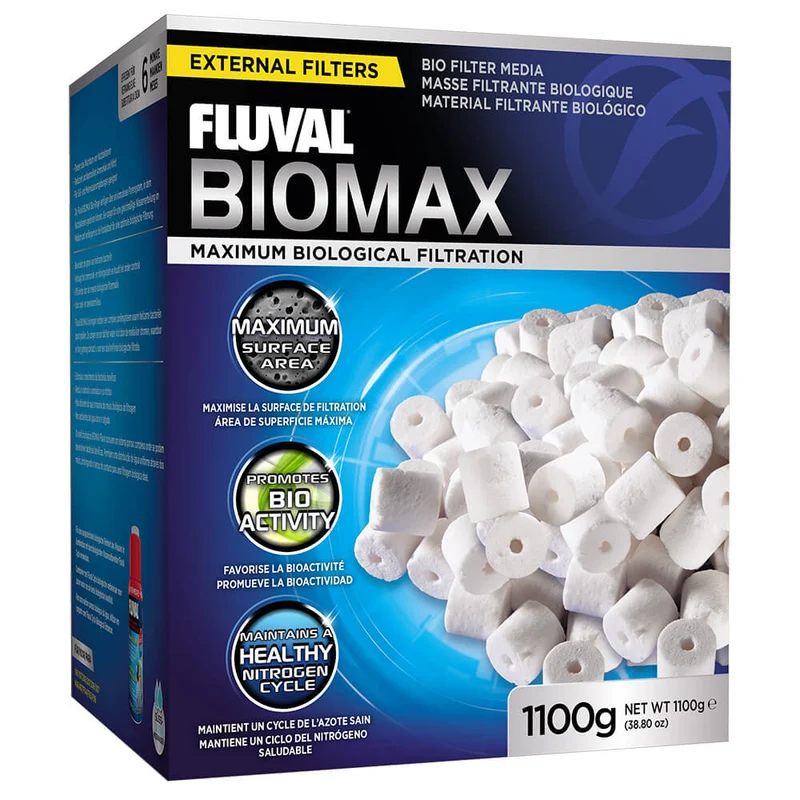 Fluval Biomax Filtration Bio Filter Media 1100G