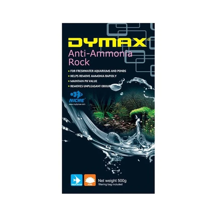 Dymax Anti Ammonia Rock Aquarium Natural Filter Media 500G