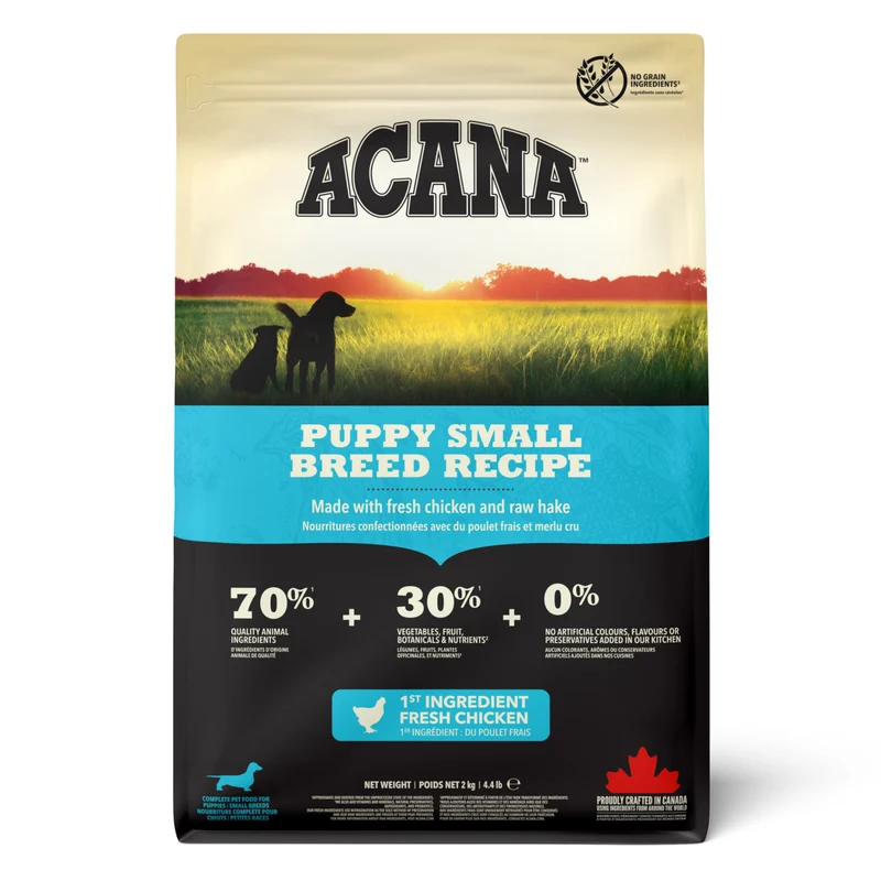Acana Small Breed Recipe Puppy Dry Dog Food 2KG