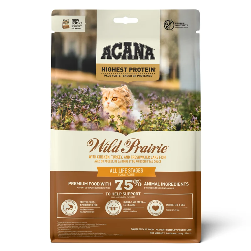Acana Highest Protein Wild Prairie Recipe Dry Cat Food