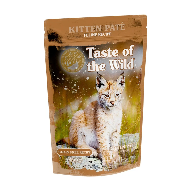 Taste Of The Wild Chicken Pate Grain-Free Wet Kitten Food 85G