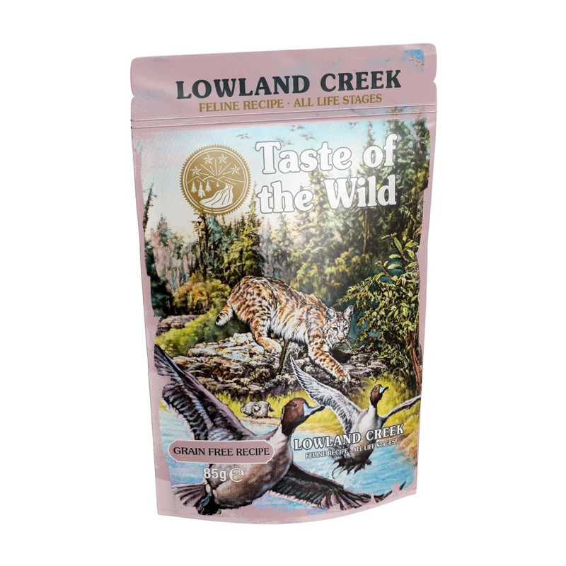Taste Of The Wild Lowland Creek Chunks In Gravy Grain-Free Wet Cat Food 85G