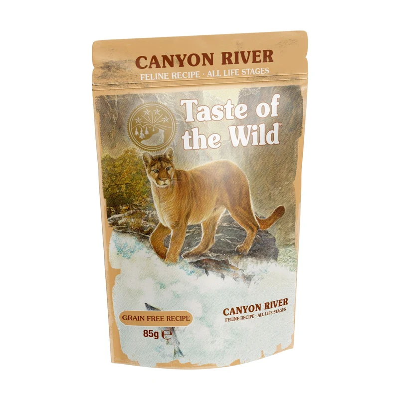 Taste Of The Wild Canyon River Chunks In Gravy Grain-Free Wet Cat Food 85G