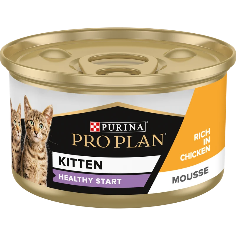 Purina Pro Plan Kitten Healthy Start Chicken Mousse Wet Cat Food 85G