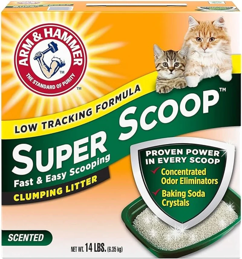 Arm&Hammer Scented Super Scoop Clumping Cat Litter