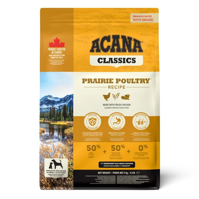 Acana Classics Prairie Poultry Protein-Rich Dry Dog Food