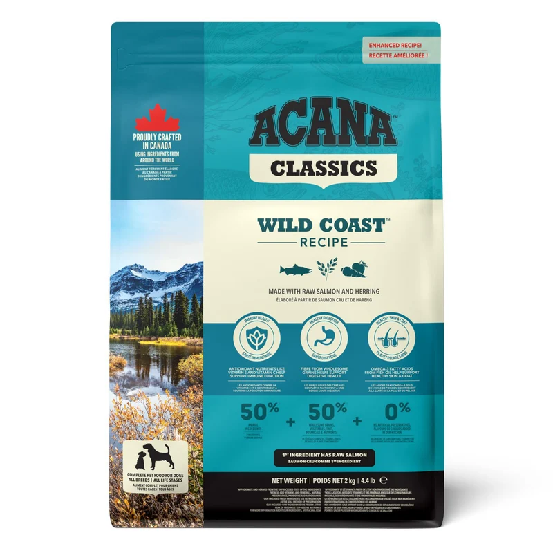 Acana Classics Wild Coast Formula Nutrient-Rich Adult Dry Dog Food
