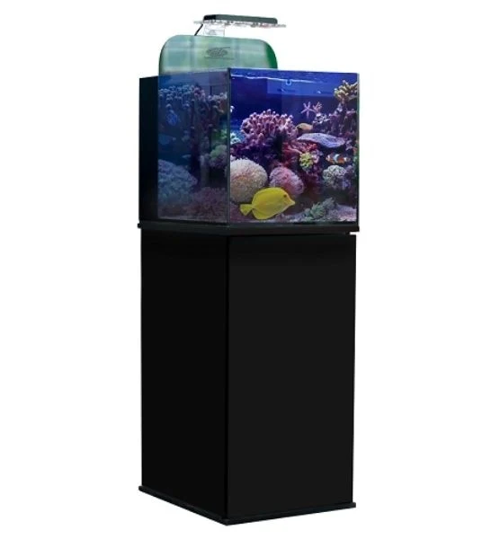 Exotic Aquariums Black Diamond Marine Cube with Cabinet
