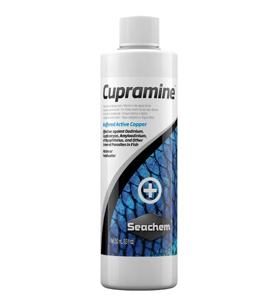 Seachem Cupramine Cleaner for Aquariums
