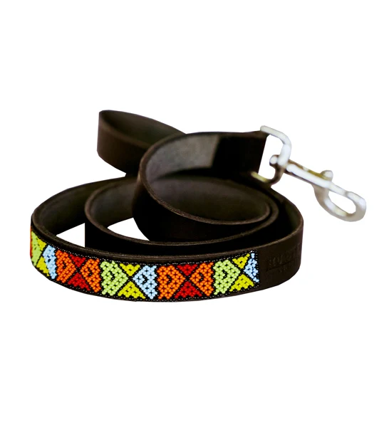 Huntlea Beaded Bow Dog Lead