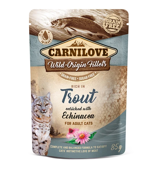Carnilove Trout for Adult Cat Wet Food 85G