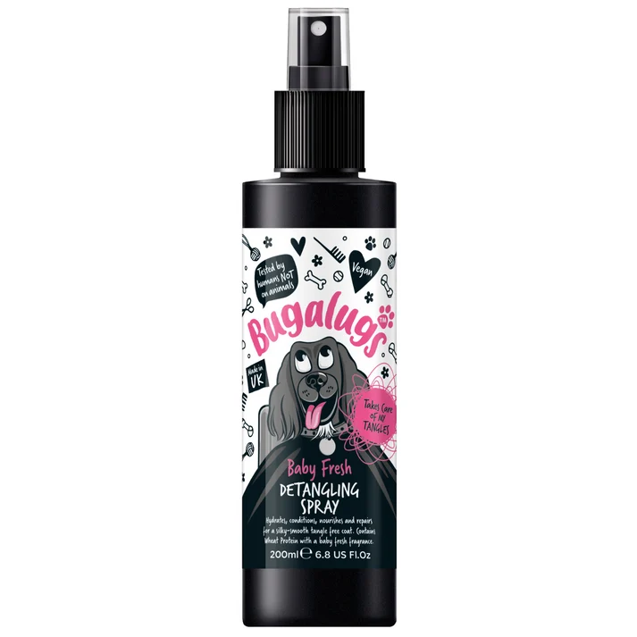 Bugalugs Baby Fresh Dog Detangling Spray 200ML