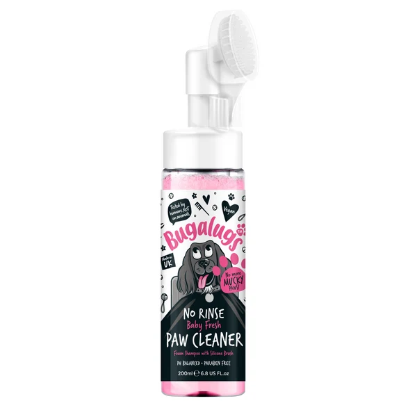 Bugalugs Baby Fresh No Rinse Paw Cleaner Foam 200ML