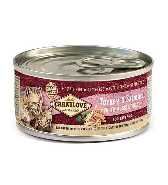 Carnilove Turkey & Salmon for Kittens 100G