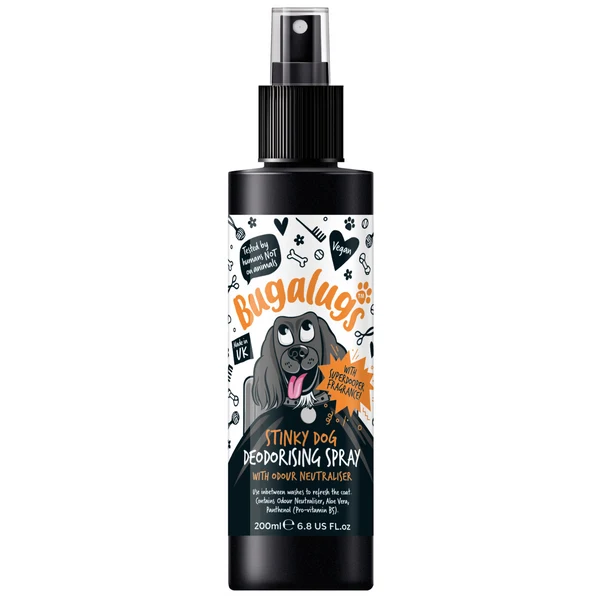 Bugalugs Stinky Dog Deodorizing Spray With Odour Neutraliser 200ML
