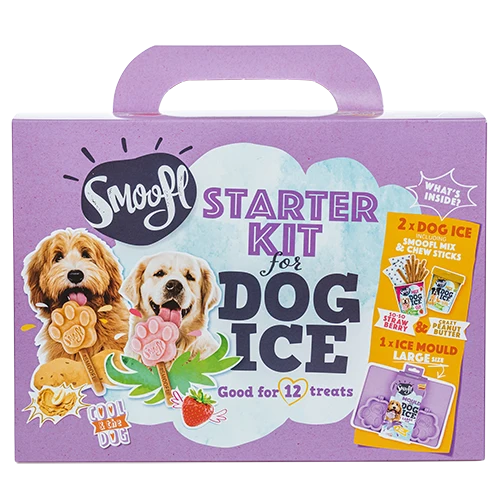 Smoofl Large Starter Kit for Dog Ice Treats - 210G
