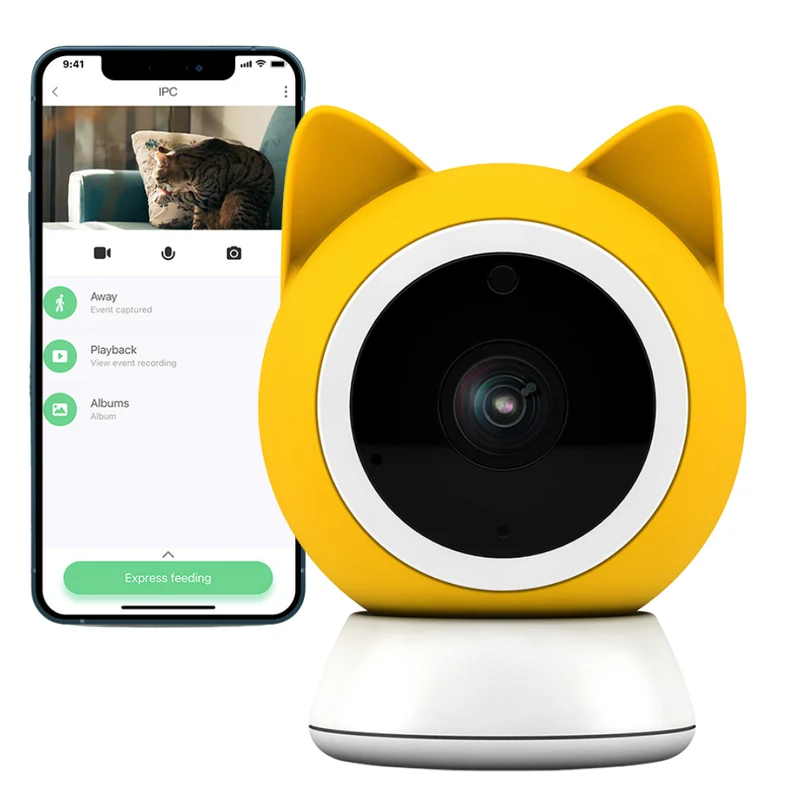 Petoneer HD 2-Way Audio Smart Pet Camera With Motion Sensor & Night Vision