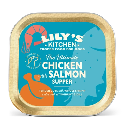 Lily's Kitchen The Ultimate Chicken with Salmon Supper Wet Dog Food - 150G