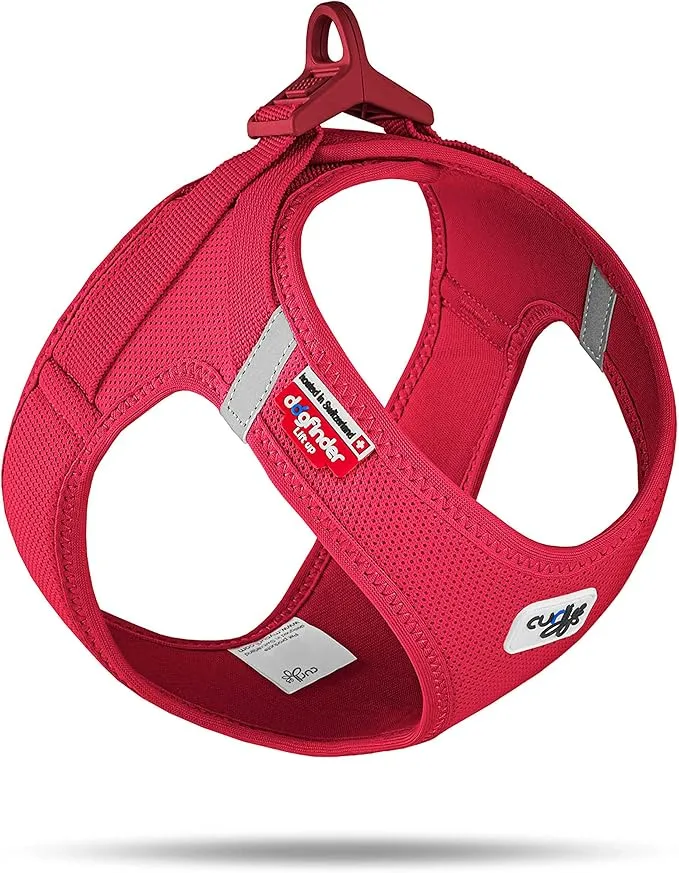 Curli Belka Air-Mesh Harness for Dogs - RED/XXXXL