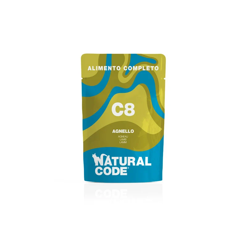 Natural Code C8 Lamb Complete Wet Cat Food - 70G