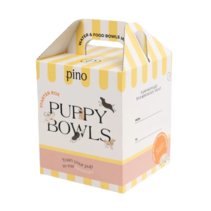 Pino Puppy Box Feeder Foxy Terra/Small