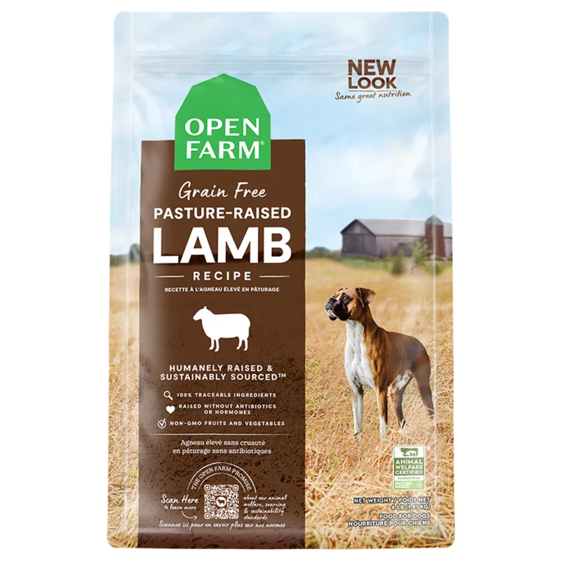 Open Farm Grain Free Pasture Lamb Dry Dog Food