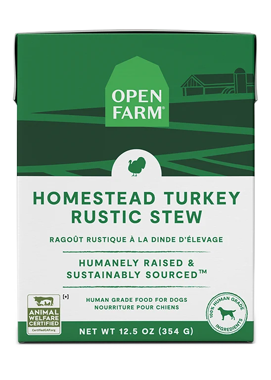 Open Farm Turkey Rustic Stew Wet Dog Food 354G