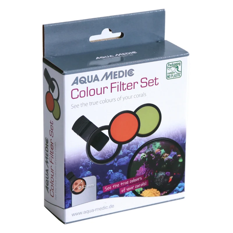 Aqua Medic Colour Filter Set for Smartphone Lens 52mm