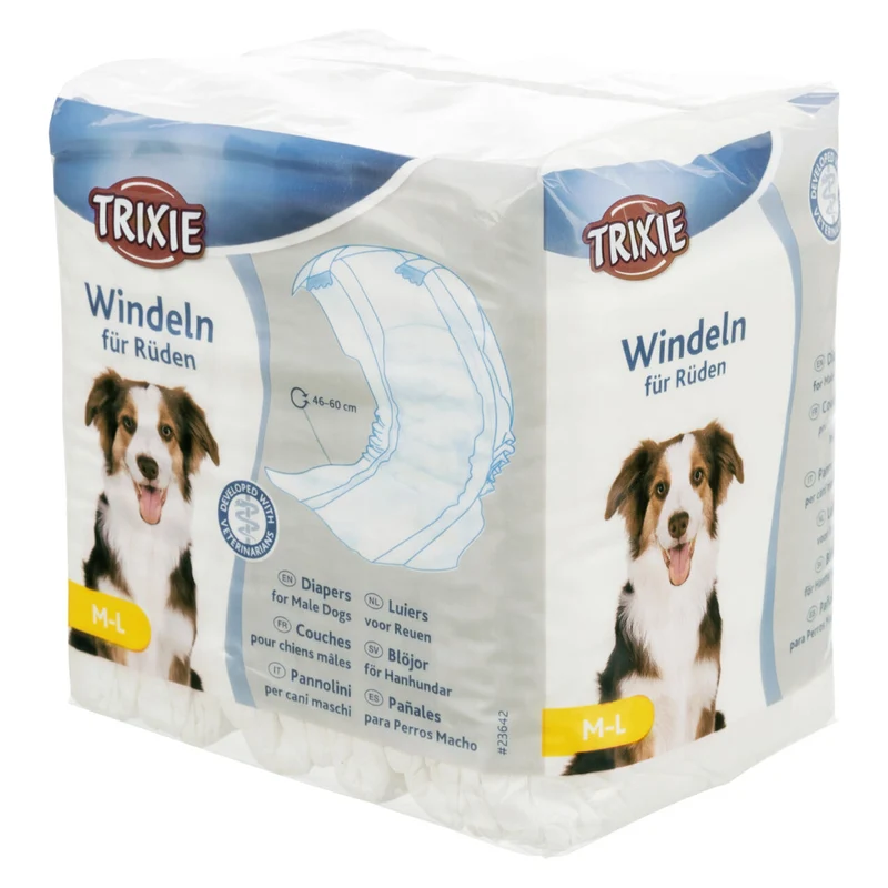 Trixie Diapers for Male Dogs 12pcs
