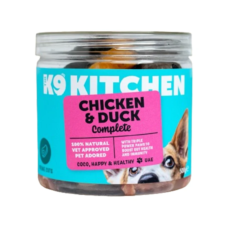 The K9 Kitchen Chicken & Duck Raw Complete Dog Food