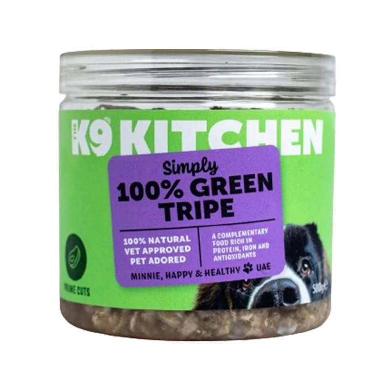 The K9 Kitchen Simply Green Tripe Dog Food