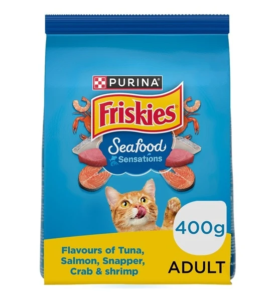 Friskies Seafood Sensations Cat Dry Food