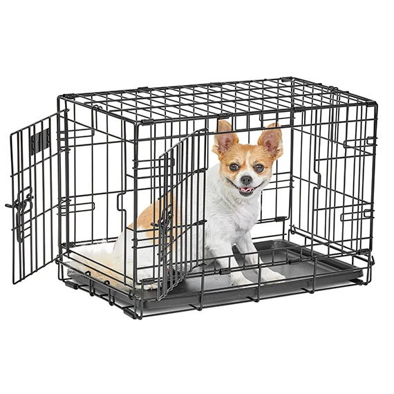 Midwest Double Door Life Stages Indoor & Travel Crate for Dogs & Cats