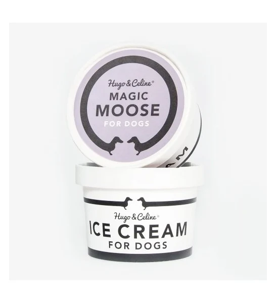 Hugo & Celine Magic Moose Dog Ice Cream 120G