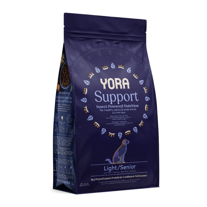 Yora Pet Foods Support Insect Protein Light/Senior Dry Dog Food