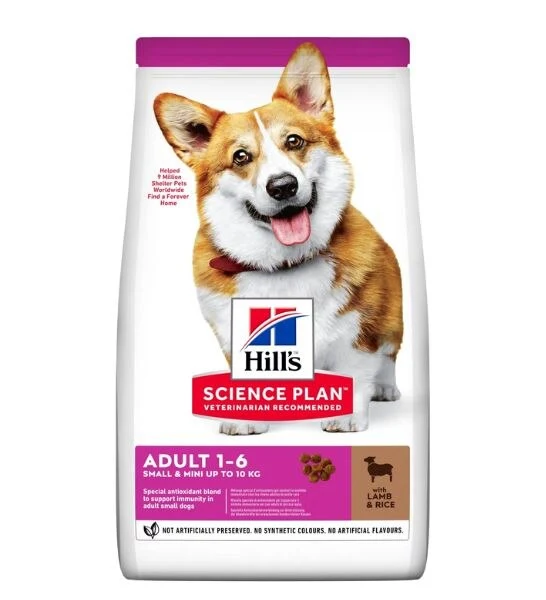Hill's Science Plan Small & Mini Lamb & Rice Adult Dry Dog Food 1.5KG