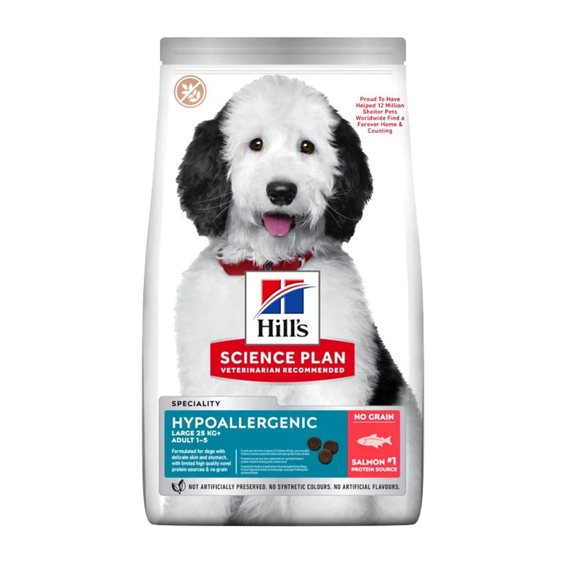 Hill's Science Plan Hypoallergenic Large Breed Adult Dry Dog Food With Salmon 12KG