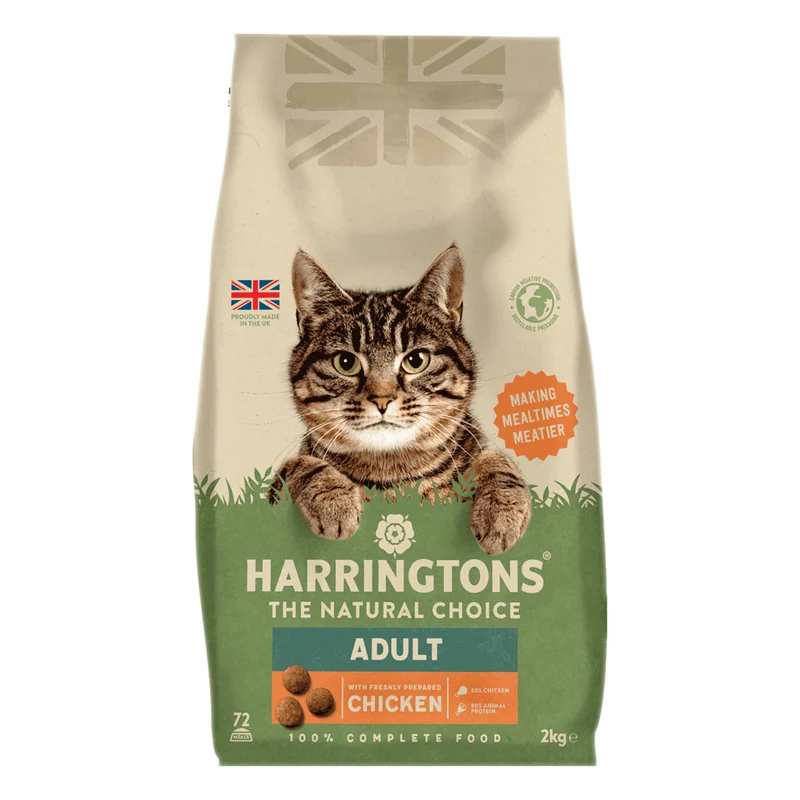 Harringtons Complete Chicken Adult Dry Cat Food 2KG