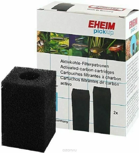EHEIM Carbon Cartridge for Model 2008 Filter 2Pcs