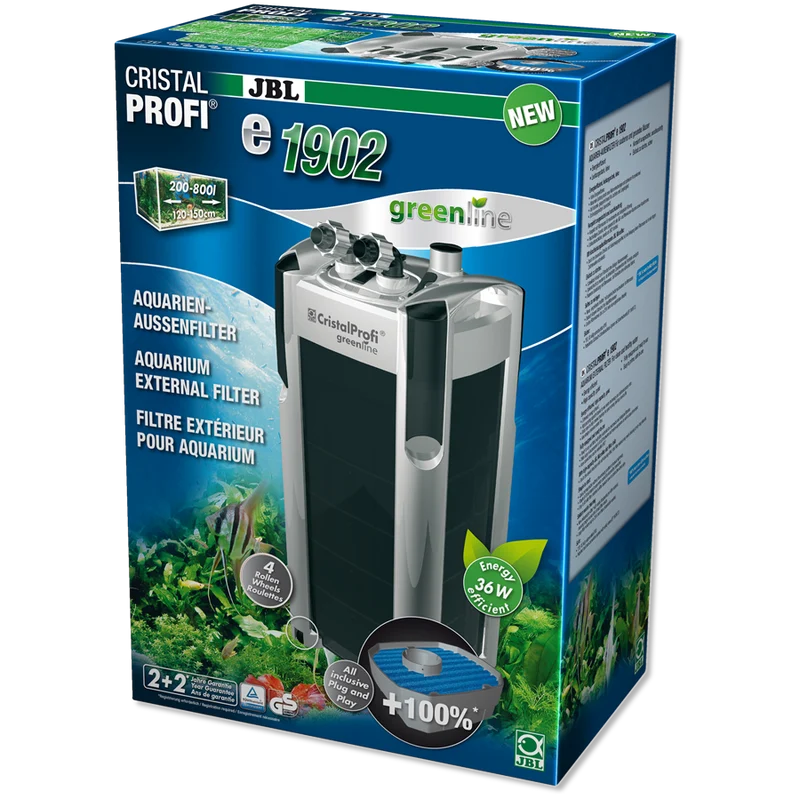 JBL CristalProfi E1902 Greenline Aquarium Filter 1900 l/h